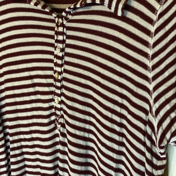 WE THE FREE size M extra long oversized shirt sleeve shirt with slight hi-low - Picture 2 of 5